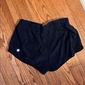 Lululemon black shorts, size 6